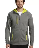 Eddie Bauer EB244   Sport Hooded Full-Zip Fleece J Met Gy/GS/Citr