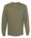 Alstyle 1904 Adult Long Sleeve Tee Military Green