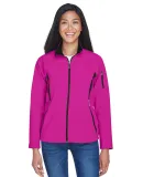 North End 78034 Ladies' Three-Layer Fleece Bonded  PLUM ROSE