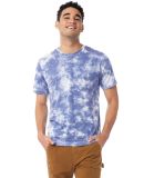 Alternative Apparel AA1070 Premium Wholesale Basic in Blue tie dye