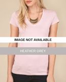 AA4032 Alternative Apparel Ladies' 3.5 oz. Short-S Heather Grey