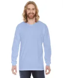 Unisex Fine Jersey USA Made Long-Sleeve T-Shirt BABY BLUE