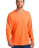 CARHARTT K126 Carhartt  Workwear Pocket Long Sleev in Briteorng