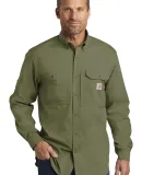 CARHARTT 102418 Carhartt Force  Ridgefield Solid L Burnt Olive