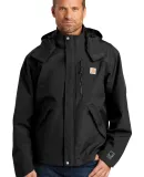 CARHARTT J162 Carhartt  Shoreline Jacket Black