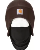 CARHARTT A202 Carhartt  Fleece 2-In-1 Headwear Dark Brown