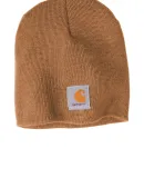 CARHARTT A205 Carhartt  Acrylic Knit Hat Carhartt Brown