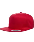 Yupoong-Flex Fit 6502 Unstructured Five-Panel Snap in Red