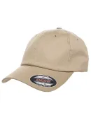 Yupoong-Flex Fit 6745 Cotton Twill Dad's Cap in Khaki