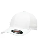 Yupoong-Flex Fit 6587 Hydro-Grid Stretch Cap White