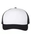 Yupoong-Flex Fit 6320 Foam Trucker Cap with Curved BLACK/ WHT/ BLK