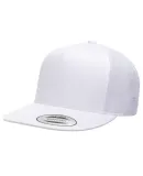 Yupoong-Flex Fit 6006 Five-Panel Classic Trucker C in White