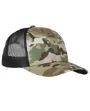 Yupoong-Flex Fit 6006 Five-Panel Classic Trucker C in Multicam green/ black