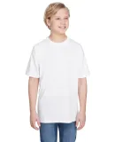 Anvil 6750B Youth Triblend Tee in White