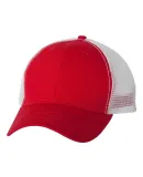 Sportsman AH80 ''The Duke'' Washed Trucker Cap Red/ White