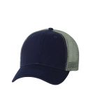 Sportsman AH80 ''The Duke'' Washed Trucker Cap in Navy/ grey
