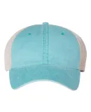 Sportsman SP510 Pigment Dyed Trucker Cap Aqua/ Stone