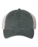 Sportsman SP510 Pigment Dyed Trucker Cap Forest/ Stone