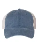 Sportsman SP510 Pigment Dyed Trucker Cap Navy/ Stone