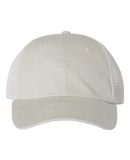 Sportsman SP510 Pigment Dyed Trucker Cap in Stone/ stone