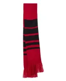 Sportsman SP07 Soccer Scarf Cardinal/ Black