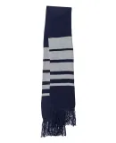 Sportsman SP07 Soccer Scarf Navy/ Heather Grey