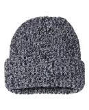 Sportsman SP90 12" Chunky Knit Cap in Black/ natural