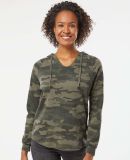 Independent Trading Co. PRM2500 Women's Lightweigh in Forest camo heather