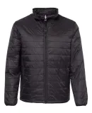 Independent Trading Co. EXP100PFZC Puffer Jacket Black