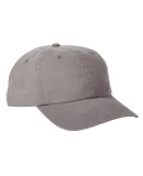 Big Accessories BA610 Heavy Washed Canvas Cap DARK GRAY