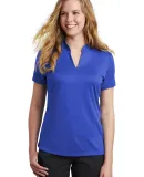 Nike AA1848  Ladies Dri-FIT Hex Textured V-Neck Po Game Royal