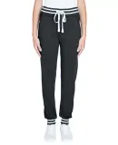 J America 8654 Relay Women's Jogger in Black