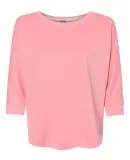 J America 8685 Women's Lounge Fleece Dolman Crewne Blossom