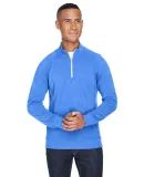 J America 8869 Triblend 1/4 Zip Pullover Sweatshir in Cool royal triblend