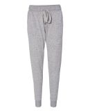 J America 8657 Cozy Fleece Women's Jogger Smoke Heather