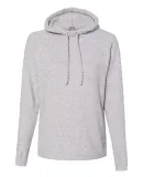 J America 8680 Teddy Fleece Women's Pullover with  Smoke Heather