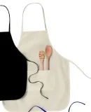 APR52 Big Accessories Two-Pocket 28" Apron NATURAL