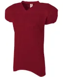 A4 Apparel N4242 Adult Nickleback Tricot Body w/ D CARDINAL