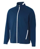 A4 Apparel N4261 Adult League Full Zip Jacket NAVY/ WHITE