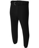 A4 Apparel N6195 Adult Double Play Polyester Baseb BLACK