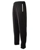 A4 Apparel N6199 Adult League Warm Up Pant BLACK/ WHITE