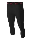 A4 Apparel N6202 Adult Polyester/Spandex Compressi BLACK