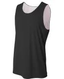 A4 Apparel NB2375 Youth Performance Jump Reversibl BLACK/ WHITE