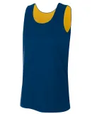 A4 Apparel NW2375 Ladies' Performance Jump Reversi NAVY/ GOLD