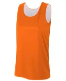 A4 Apparel NW2375 Ladies' Performance Jump Reversi ORANGE/ WHITE