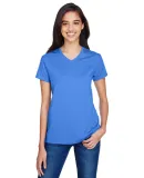 A4 Apparel NW3381 Ladies' Topflight Heather V-Neck ROYAL