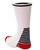 A4 Apparel S8009 Pro Team Socks White/Black/Red