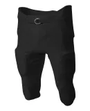 A4 Apparel N6198 Men's Integrated Zone Football Pa BLACK