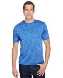 A4 Apparel N3010 Men's Tonal Space-Dye T-Shirt LIGHT BLUE