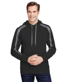 A4 Apparel N4004 Men's Spartan Tech-Fleece Color B BLACK/ GRAPHITE